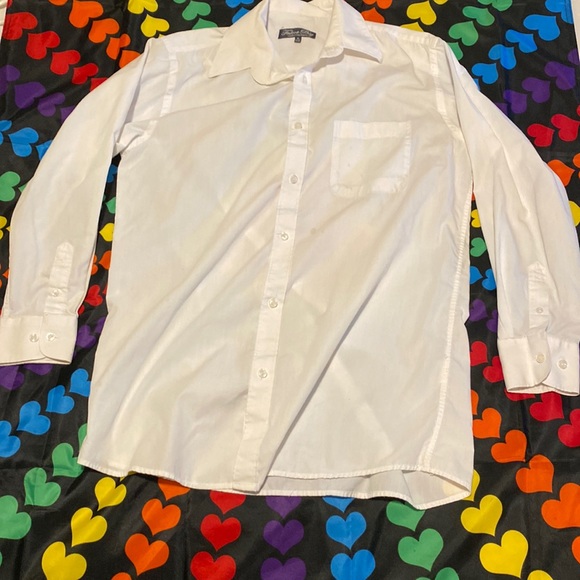 Falcon Bay White Button Down Size 15 - Picture 1 of 1